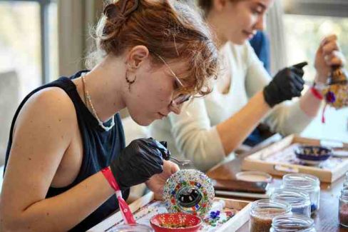 Marmaris Mosaic Candle Holder Workshop