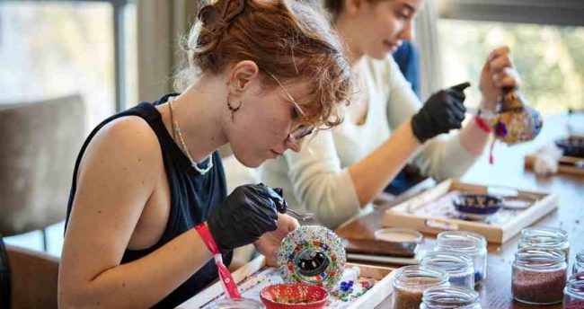 Marmaris Mosaic Candle Holder Workshop