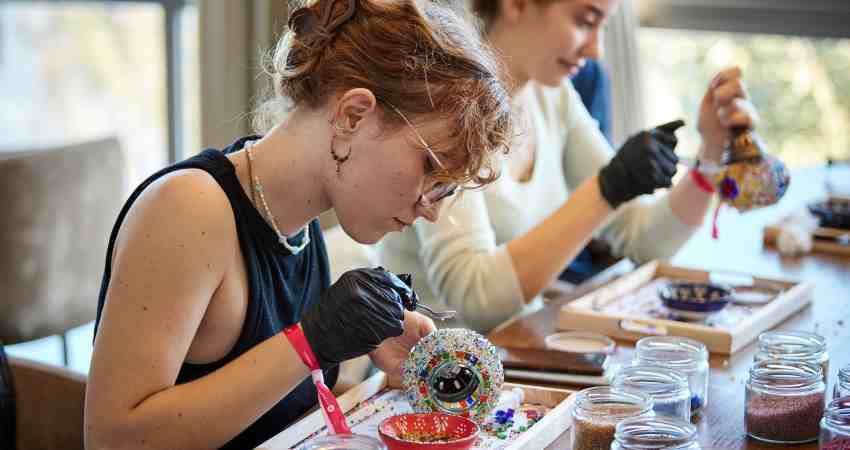 Marmaris Mosaic Candle Holder Workshop