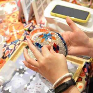 Marmaris Mosaic Candle Holder Workshop